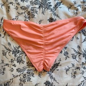 Peach Cheeky Swim Bottoms